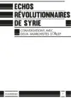 Échos révolutionnaires de Syrie